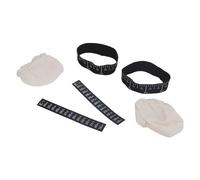 Xiuganpo Couvercles de Pots de Levain Respirants avec Bande D'alimentation Marquée par la Date et Bandes de Température pour Pots de 3 à 4 Pouces, Kit de Matériel en Toile de Jute, Kit de Démarrage