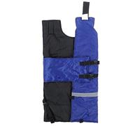 Xiuganpo Couverture Chaude pour Mollets en Tissu Oxford avec Bande Réfléchissante, Doubles Boucles pour Veaux Nouveau-nés, Fournitures Agricoles, Protection Contre Le Froid
