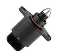 Xiuganpo D95174 Soupape de Commande d'air de Ralenti, Soupape Noire en Plastique Métallique Performant, de Remplacement Direct pour I Scenic 1.6e .6i 1598ccm 66KW 90PS 55KW 75PS