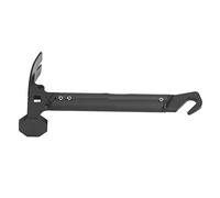 Xiuganpo de Camping, Tête en Acier Inoxydable, Poignée en Alliage D'aluminium, à Piquet avec Crochet à Clous en Forme de V, Outil Léger et Multifonctionnel