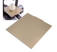 Xiuganpo de Construction d'imprimante 3D, Plaque de Construction d'imprimante 3D en Acier à Ressort Flexible PEI Double Face 430 X 430 Mm, Excellente Adhérence avec Feuille