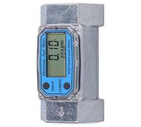 Xiuganpo Débitmètre à, Débitmètre électronique Numérique de 2 Pouces avec écran LCD 35-200L/min pour L'eau, le Gazole, le Carburant Liquide