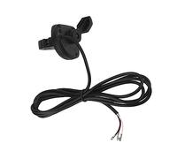 Xiuganpo Déclencheur D'accélérateur au Pouce pour Vélo électrique, Contrôle de Vitesse, Main Gauche et Droite pour Vélos et Scooters électriques (Main gauche)