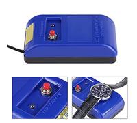 Xiuganpo Démagnétiseur de Montre Bleu 110V 220V, Longue Durée de Vie, Durable pour Les Réparations