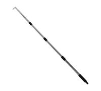 Xiuganpo Désherbeur de Fissures en Acier Inoxydable, Outil de Désherbage Manuel en Forme de L avec Manche Long à 4 Sections, Désherbeur pour Trottoir, Allée, Jardin, Patio, Pelouse,