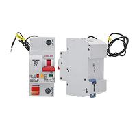 Xiuganpo Disjoncteur Intelligent, Coque Ignifuge 100A AC220V PA66 DSM, Commutateur à Distance APP WiFi Moniteur D'énergie Intelligent Commutateur Compteur pour Appartements et (1P 25A)