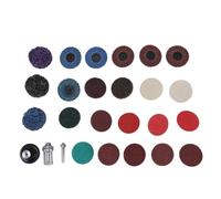 Xiuganpo Disque de Ponçage pour Meuleuse à Matrice de 2 Pouces, Tige Ronde de 6 Mm à Changement Rapide et Tige de Meuleuse D'angle M14 avec Vis de Torsion de sécurité pour Polir