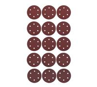 Xiuganpo Disques Abrasifs, 25 Pièces 9 Pouces 6 Trous Crochet et Boucle Papier Abrasif Multi-grains 40 60 80 180 240, Abrasif en Oxyde d'aluminium avec compatibilité Universelle pour Cloisons (15