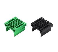 Xiuganpo Dissipateur Thermique de Moteur électrique brossé 180, Ailettes de Refroidissement de Radiateur de Camion de Voiture RC en Aluminium Efficace pour 4M 1/18, 2 Pièces