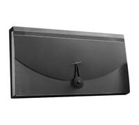 Xiuganpo Dossier Accordéon 13 Poches, Dossier Extensible étanche pour Organiser les Factures et Reçus de TVA 10,4 X 5,5 Pouces (BLACK)
