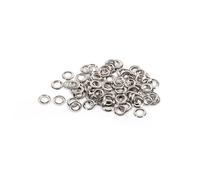 Xiuganpo Durable pour une Utilisation de 4 Mm / 0,16 Pouces, des œillets en Métal, du Chapeau de Vêtements Hales (Couleur mélangée)