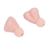Xiuganpo Écouteurs sans Fil Bluetooth 5.3, en Forme de Cœur, Mignons, Réduction du Bruit, pour Cadeau Sportif, 2 Unités (Pink)