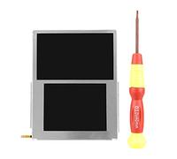 Xiuganpo Écran LCD pour Console 2DS, avec Tournevis, écran de Remplacement 4,53x3,54x0,16 Pouces