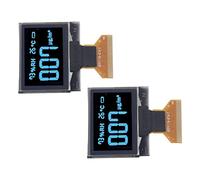 Xiuganpo Écran OLED 1.3in 128x64, Module D'affichage 30Pin, Luminosité | Panneau OLED fin et flexible, contraste élevé, faible consommation d\'énergie, avec interface 30 broches pour