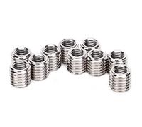 Xiuganpo Écrou de Réparation Fendu, Outil de Réduction de Douille Filetée pour Une Réparation Efficace des Trous Filetés, Idéal pour Les Ordinateurs de Communications électroniques (10 pièces)