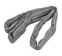 Xiuganpo Élingue de Levage Ronde à Double Boucle, Sangle Flexible en PES pour Fournitures de Grue, Solide et Durable avec un Poids de Charge de 4 T, Idéale pour L'énergie électrique et la