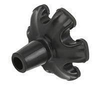 Xiuganpo Embouts de Canne en Caoutchouc Antidérapant, Conception à 6 Piliers pour la stabilité et L'équilibre pour les Utilisateurs de Cannes de Marche