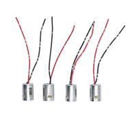 Xiuganpo Ensemble D'adaptateurs de Douille de Lampe D'ampoule LED de Voiture Flexible, Conception d'étanchéité, 4 Pièces pour Camions SUV (1156)