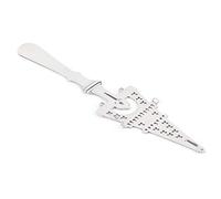 Xiuganpo Ensemble de Cuillères à Absinthe, 1 Pièce en Acier Inoxydable 304 avec Filtre à Boire, Cuillère à Absinthe Idéale pour une Utilisation au Bar à (Cuillère à Absinthe Tour de Fer)