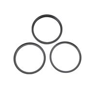 Xiuganpo Ensemble de Filtres D'objectif à Mise au Point Douce Noire, Filtres UV + CPL + 1/4, Améliore l'intensité des Couleurs, Effet de Rêve Brumeux, Alliage D'aluminium + Verre (58)