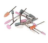 Xiuganpo Ensemble de Forets à Ongles, 100 Pièces Accessoire Professionnel d'art d'ongle en Alliage de Tungstène avec Outil de Meulage de Manucure Pédicure pour Verre à Ongles Plastique Métal Pierre
