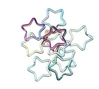 Xiuganpo Ensemble de Porte-Clés de Fabrication Soignée, Accessoires de Porte-Clés Pratiques et à la Mode, Idéal pour les Projets de Bricolage et L'organisation des