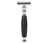 Xiuganpo Ensemble de Rasoirs de sécurité avec Alliage Durable pour une Expérience de Rasage en Douceur pour Hommes de Petite Taille (rasoir noir)