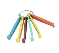 Xiuganpo Ensemble de Redresseurs de Peigne à Ailettes de Climatisation Résistant à L'usure pour le Nettoyage des Bobines de Condenseur D'évaporateur pour équipement de Climatisation