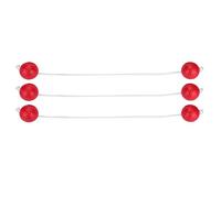 Xiuganpo Ensemble de Remplacement de Lancer de Balle de en échelle, Balles en Caoutchouc TPR Souples et Durables pour Enfants, Jeu D'entraînement de Sports D'intérieur et D'extérieur pour Enfants,