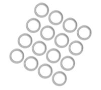 Xiuganpo Ensemble de Rondelles Plates en Acier Inoxydable à Surface Lisse, 60 Pièces pour L'entretien des Roulements, Roues, Engrenages, Vis, Rondelle de Matériel Pratique pour L'assemblage, Kit de