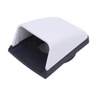 Xiuganpo Entrée Marine -Abgas -Motor Systèmes de Ventilation de Capuche, Connexion du Bateau Levage Plafond Élégant Look 3in Installation Facile Robuste pour le Yacht (Blanc et noir)