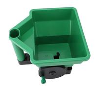 Xiuganpo Épandeur Manuel Compact Vert Tenu dans la Main pour Le Sel D'engrais 3L épandeur de Main D'économie de Travail pour Le Jardin de Pelouse