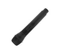 Xiuganpo Faux Microphone pour le Chant, Microphone d'hélice pour Chanter un Micro de Plastique en Plastique avec 1 X d'hélice pour les Accessoires Photographiques (BLACK)