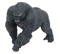 Xiuganpo Figurine Animale en PVC Sûre, Modèle de chimpanzé Peint à la Main, Ornement Décoratif pour Chambre d'enfants (Gorille)