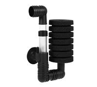 Xiuganpo Filtre à Poisson Oxygénation et Filtration Silencieuses pour Dieux Colorés en Matériau Sûr Filtre Noir à Double Tête pour Environnement Silencieux (2830)