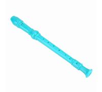 Xiuganpo Flûte à Bec Soprano 8 Trous pour Enfants ou Débutants, Matériau ABS avec Tige de Nettoyage et Sac de Rangement, Flûte à Bec Musicale pour L'apprentissage et la Performance (Green)