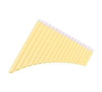 Xiuganpo Flûte de Pan Précise Matériau ABS Durable pour Débutants, Personnel Enseignant, Sac en Nylon pour Enfants et Adultes (YELLOW)