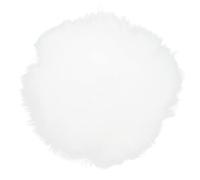 Xiuganpo Fourrure Mic Muff Clip sur Fourrure Artificielle Coupe-Vent pour Microphones Lavalier Parfait pour la Réduction du Vent Utilisation Intérieure et Extérieure Taille 0,4 Pouces (WHITE)