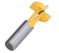 Xiuganpo Fraise à Fente en Bois Fraise à Fente en T pour Acrylique, Mèche de Routeur à Voie en T pour Couper et Rainurer, Adaptée aux Routeurs CNC de Bureau