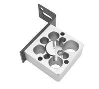 Xiuganpo Gabarit de Fraisage pour Chevilles, Outil Auxiliaire de Fraisage pour Tiges Rondes à 8 Trous avec Insert en Carbure, 8 Mm, 9 Mm, 10 Mm, 12 Mm, 15 Mm, 16 Mm, 18 Mm, 20 Mm,