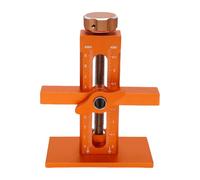 Xiuganpo Gabarit de Perçage pour Porte D'armoire avec Tiges Métalliques | Positionneur de montage de porte d\'armoire en alliage d\'aluminium, opération à une main pour armoires de cuisine avec et