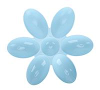 Xiuganpo Gamelle en Plastique pour Chat, Bol d'alimentation pour Animaux de Compagnie au Design Unique à 6 Pétales pour la Nourriture et l'eau pour Une Alimentation Sûre, Chat en Forme de Pétales de