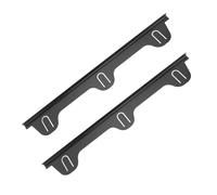 Xiuganpo Gaps de Troupeau - Couvercles de Pétrole, 2 PCS Black Minimalist Design Meter Gaps pour Poêle et Plan de Travail