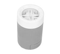 Xiuganpo Gobelet de Lavage pour Chien, Nettoyant Portable pour Chien, élimine la saleté et le Sel, Facile à Utiliser, fabriqué en Plastique écologique, livré avec un Gobelet de Lavage de 1 Pied (GREY)