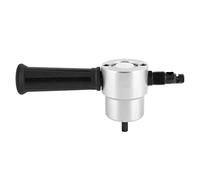 Xiuganpo Grignoteuse pour Tôle à Double Tête, Rotation à 360 Degrés | Accessoire de Perceuse électrique, Coupe Tôle, Plaques D'acier 8 Mm Perceuse 1500-3000 Tr,Min Outils électriques Pneumatiques