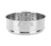 Xiuganpo Grille à Vapeur en Acier Inoxydable Durable avec Filet de Drainage pour Cuire à la Vapeur Divers Aliments, Facile à Nettoyer pour la Cuisine Quotidienne (SILVER)