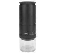 Xiuganpo Grinder de café, 38 Paramètres de Caméra Amovible Contrôle du Moulin à café USB d'un Bouton Rechargeable pour Voyager (BLACK)