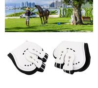 Xiuganpo Guêtres de Boulet pour Cheval, Résistantes aux Chocs, | Guêtres de protection pour chevaux, doublées en néoprène avec trous d\'aération, pour le saut, l\'entraînement et