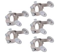 Xiuganpo Guide de Coupe pour Rouleau, PT 31 LG 40, Double Roue en Acier | Rouleau de guidage de torche 5 pièces, entretoise de coupe avec vis de positionnement, pour torche de découpe