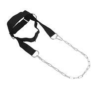 Xiuganpo Harnais de Cou Réglable pour L'entraînement de Force, L'haltérophilie, les Sports de Fitness, Conception à Triple Sangle pour les Athlètes D'arts Martiaux Mixtes, Haltérophiles, 1 X Harnais